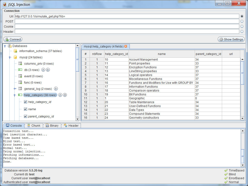 Docusaurus jsql-injection